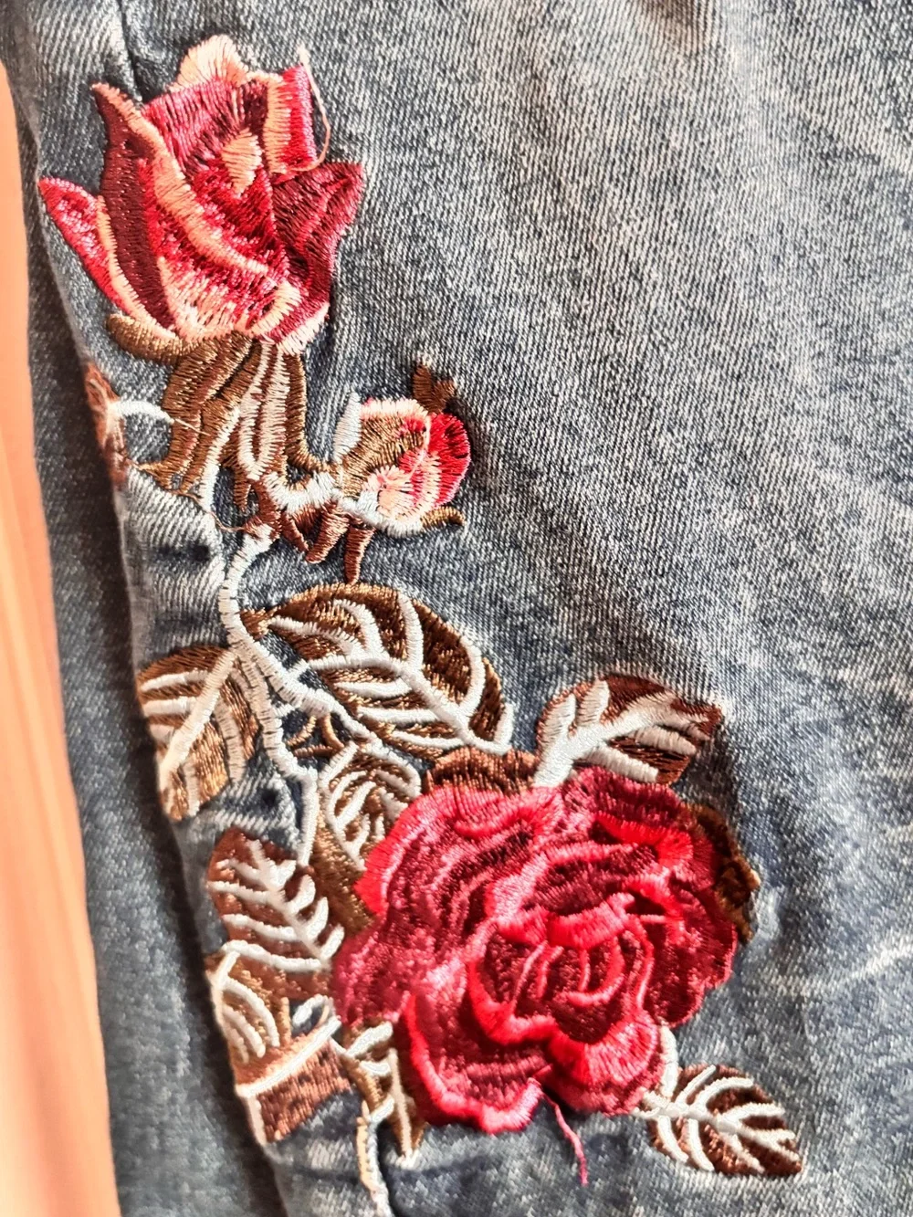 JoyFolie| Floral Skinny Jeans